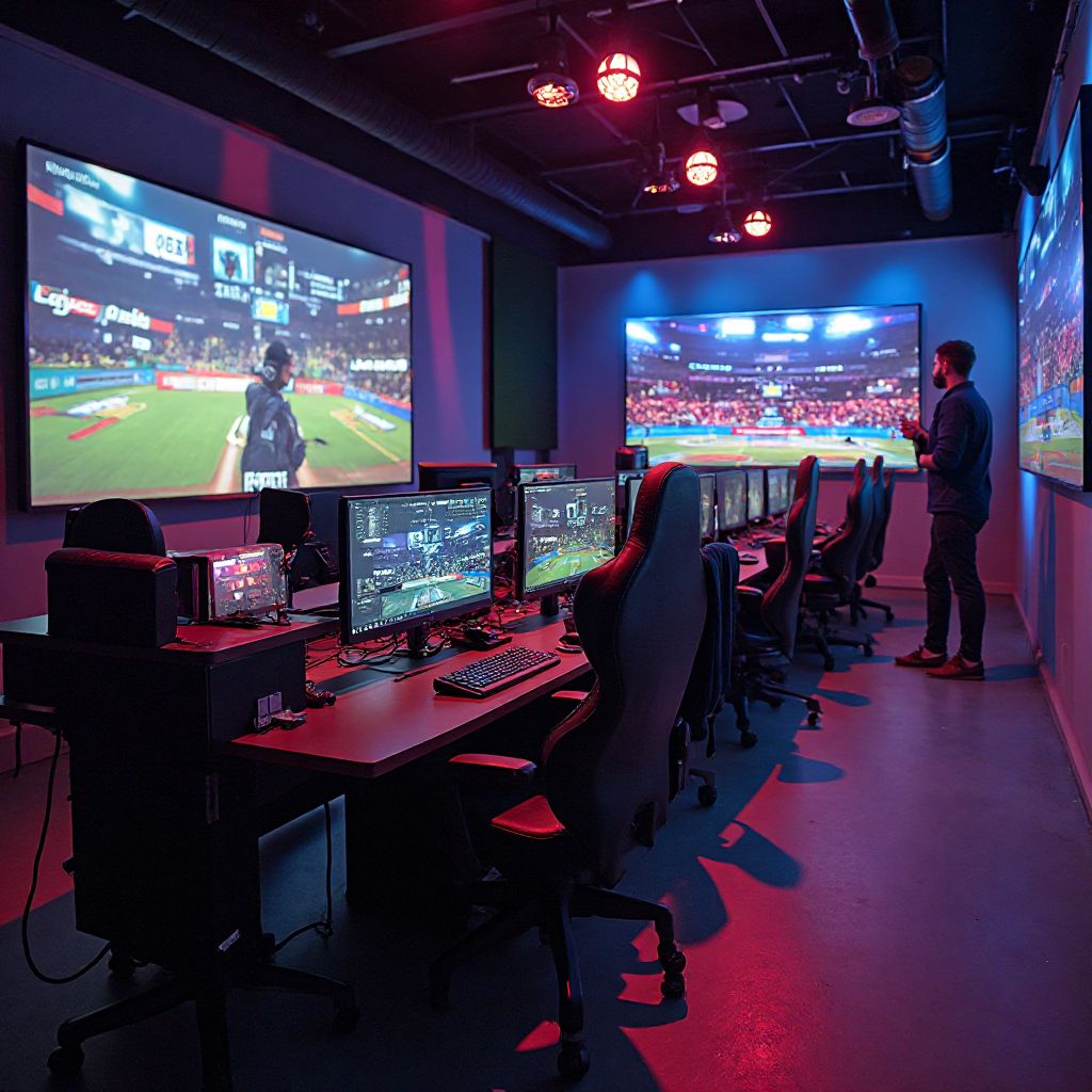 Esports arena final touches