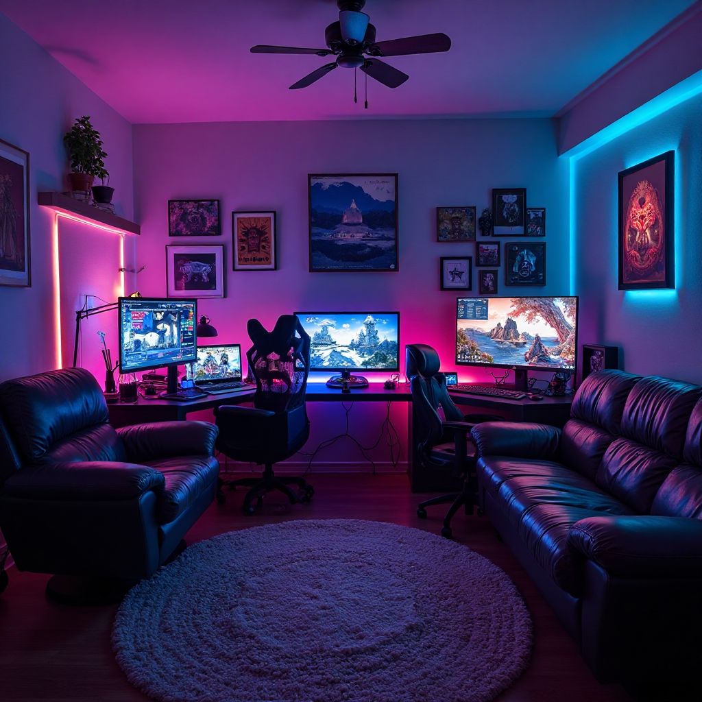 Casual Gaming Area